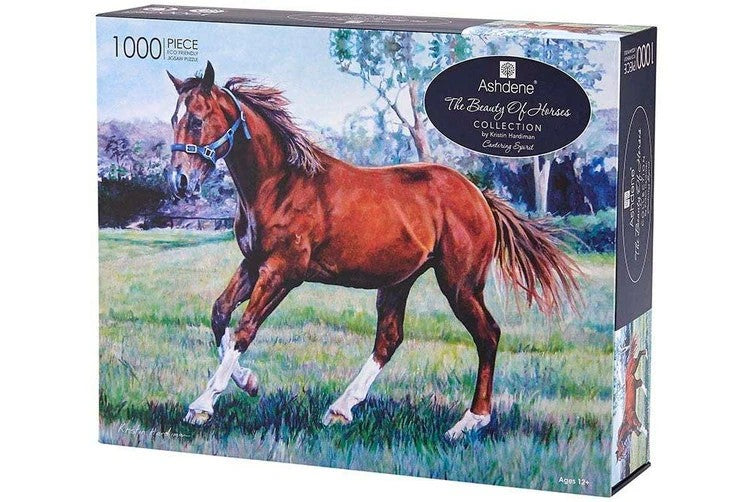 Cantering Spirit Beauty Of Horses 1000 Piece Jigsaw Puzzle