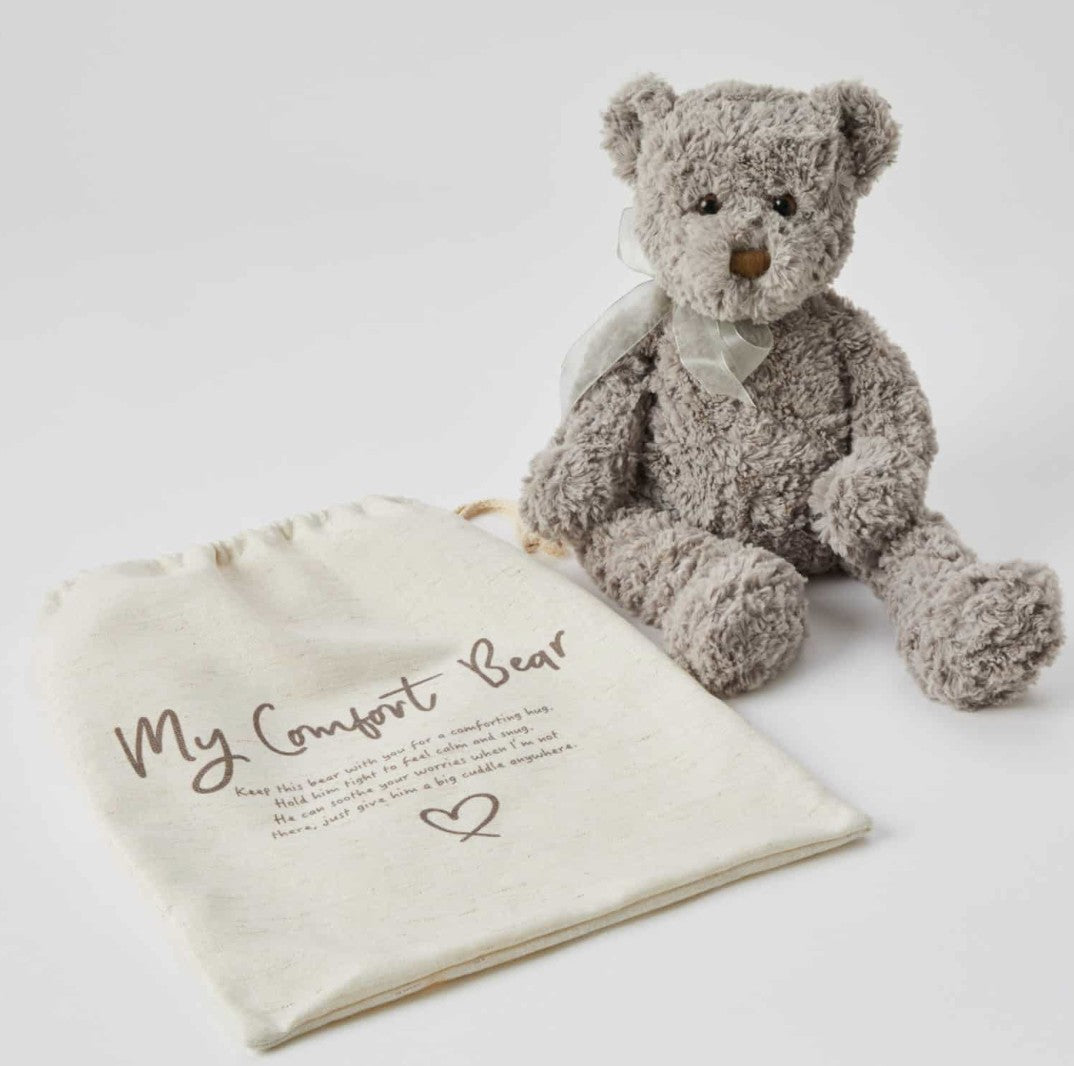 Darcy The Comfort Bear - Grey