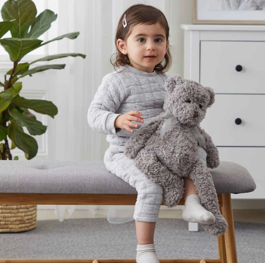 Darcy The Comfort Bear - Grey
