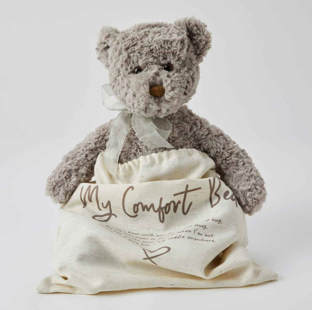 Darcy The Comfort Bear - Grey