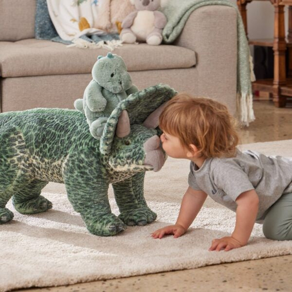 Large Standing Triceratops 94cm