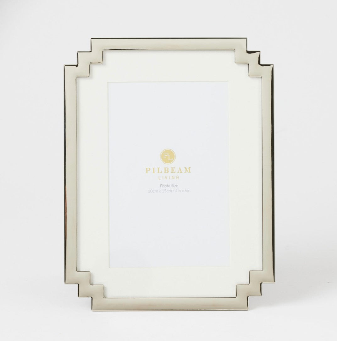 Chinta 4x6 Photo Frame - Silver