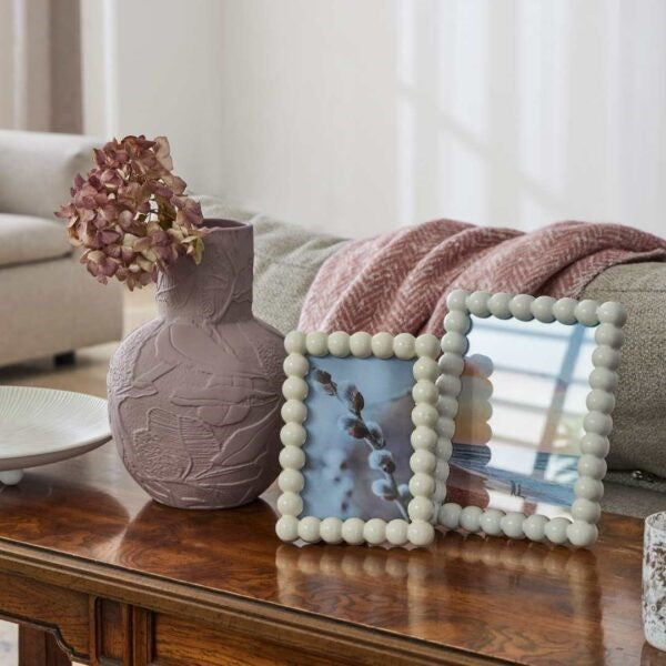 Creswick 4x6 Photo Frame- Cream