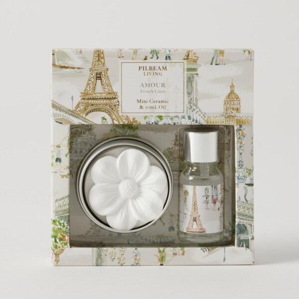 Amour Scented Disc Gift Set- French Linen Scent