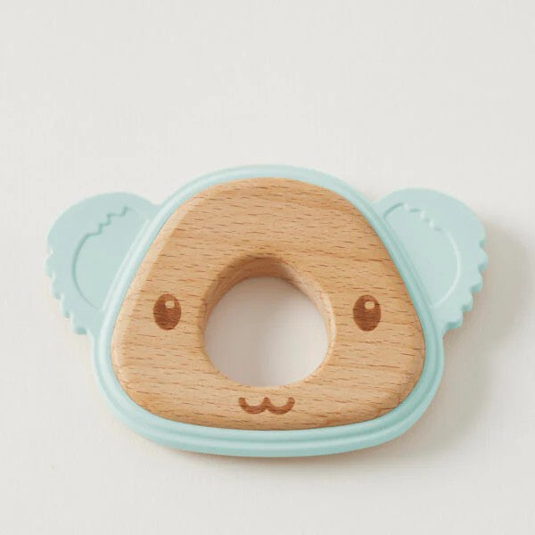 Riley Koala Silicone Teether - Blue
