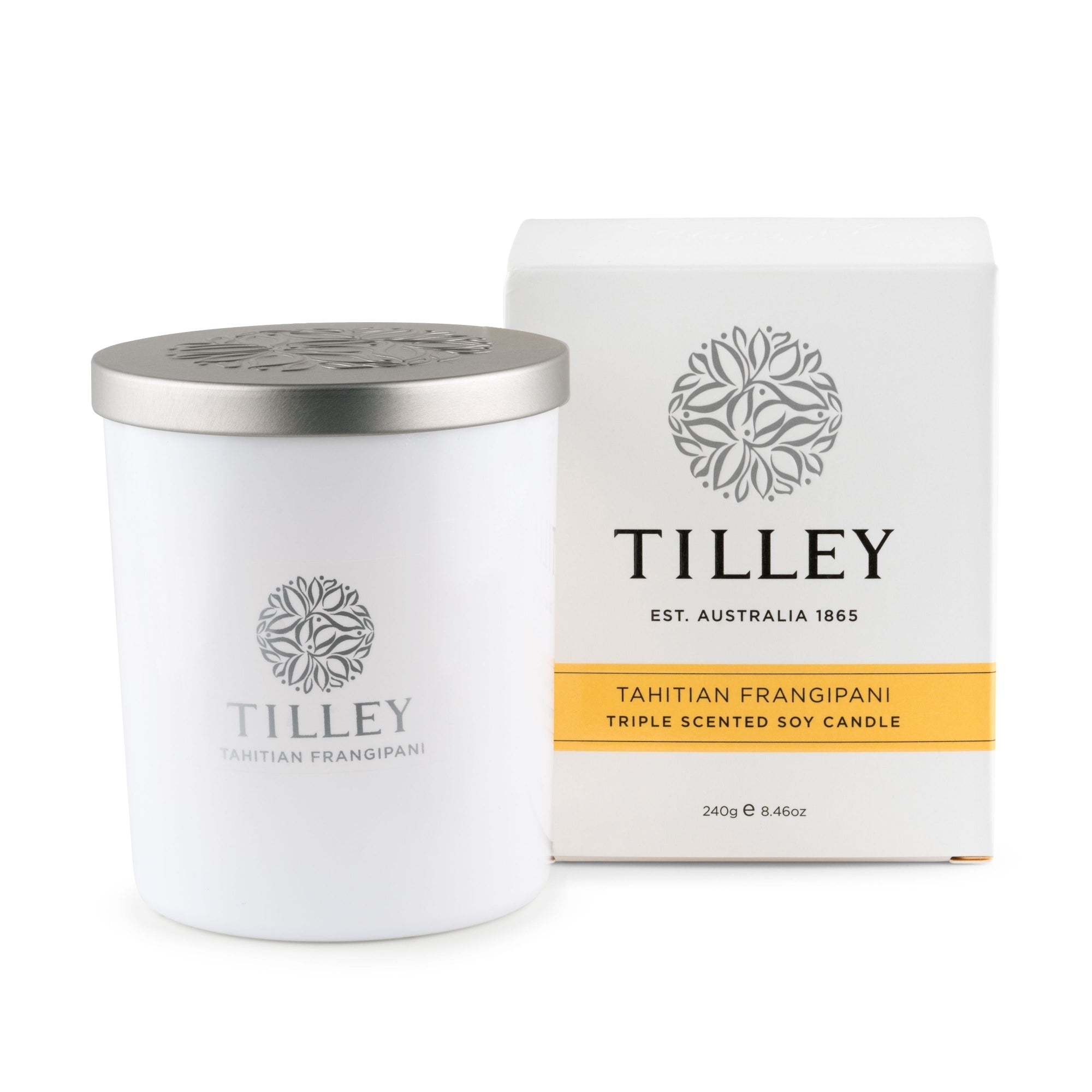 Tilley Tahitian Frangipani Soy Candle