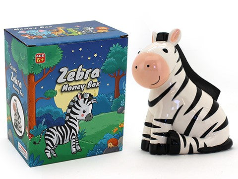 Money Box - Sitting Zebra
