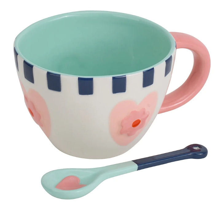 Cup Of Love Mug & Spoon Set