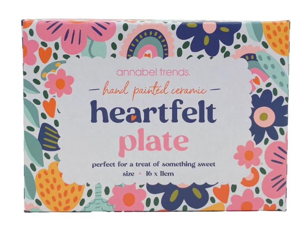 Ceramic Plate - Heartfelt