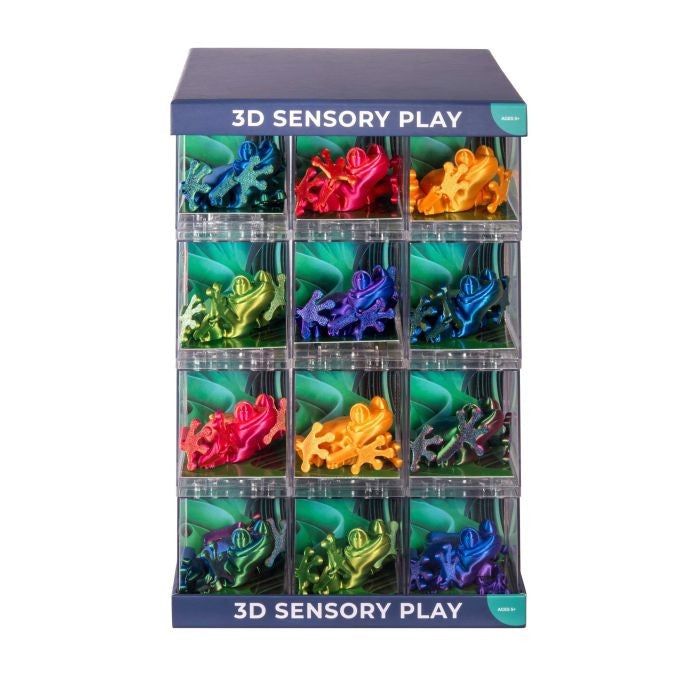 3d Sensory Frog Assorted Colour