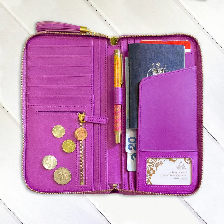Berry Bliss Travel Clutch In Gift Box