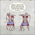 Twigseed Card - When I Count My Blessings I Count You Twice