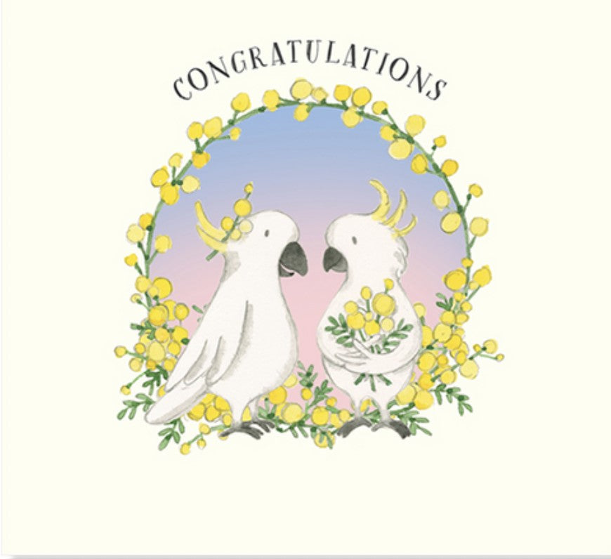 Card - Congratulations Love Card (twigseeds)