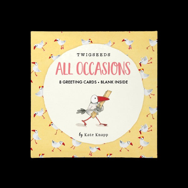 Twigseeds All Occasions Seagull Card Set