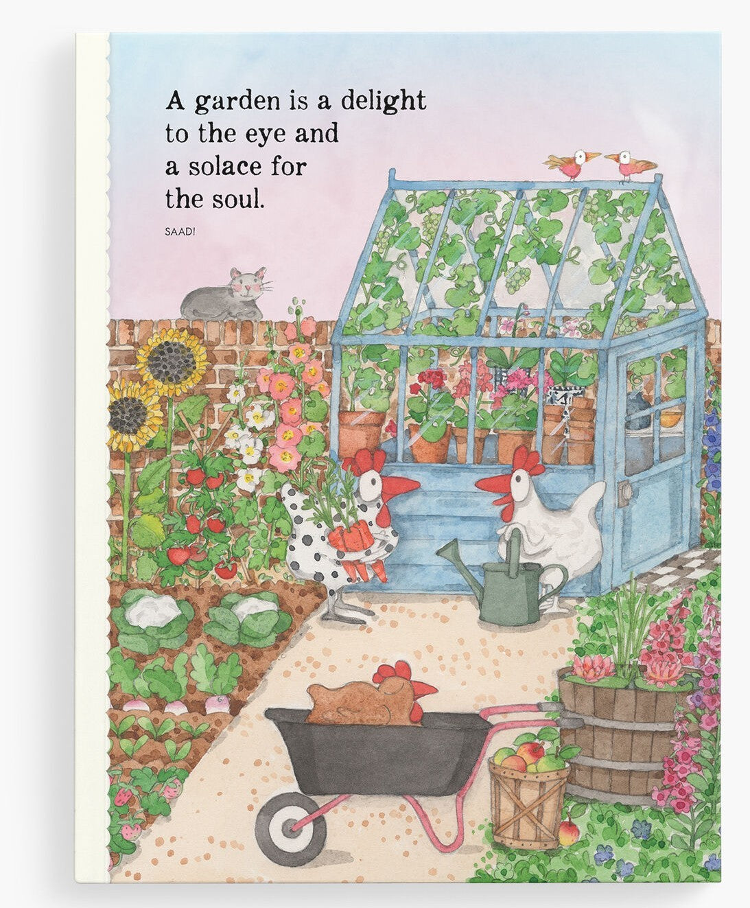 Twigseeds Notebook Morning Garden