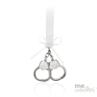 Wedding Charm - Large Thumb Cuffs With Flowers