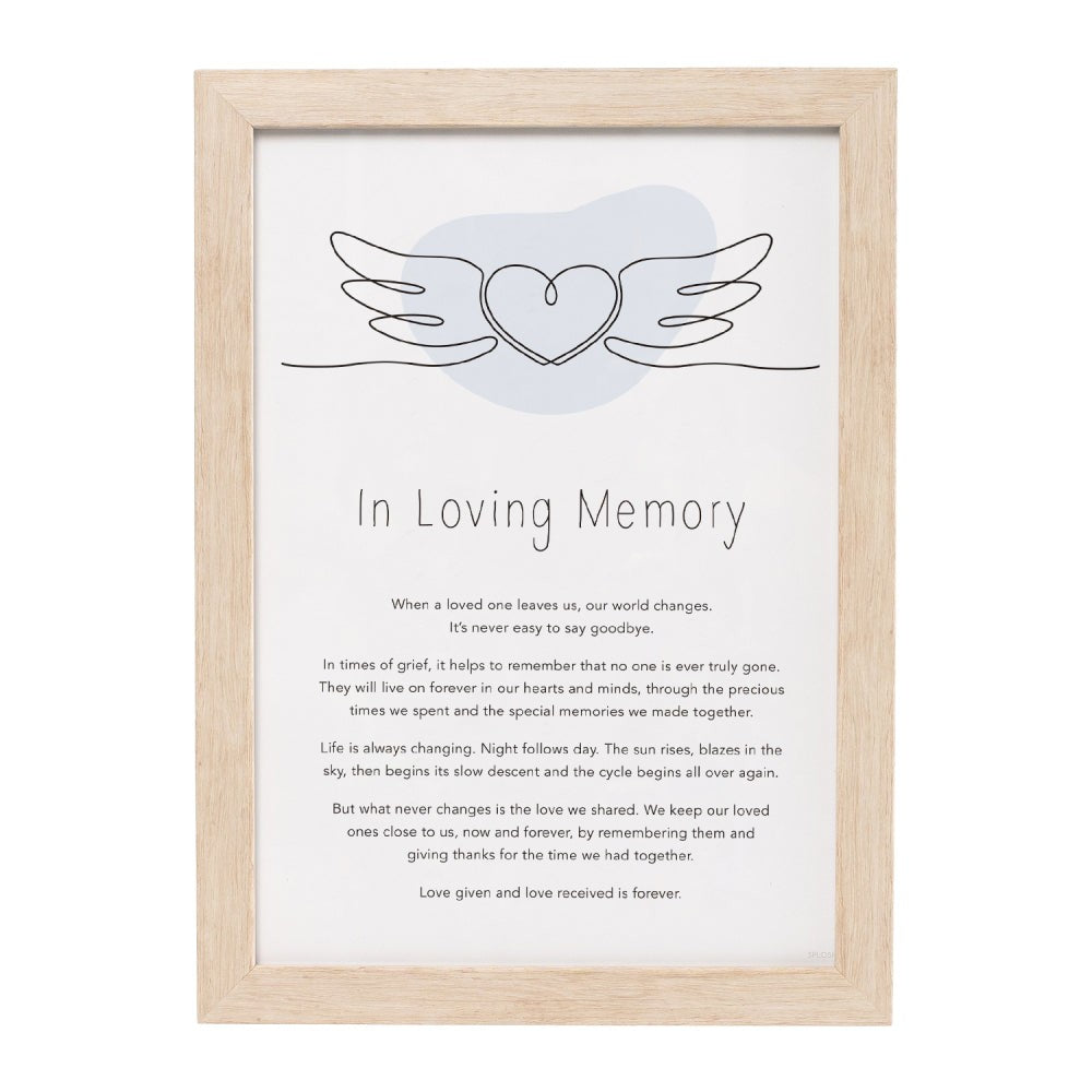 Gift Of Words - In Loving Memory