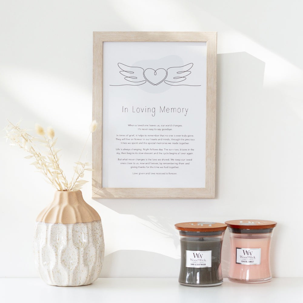 Gift Of Words - In Loving Memory