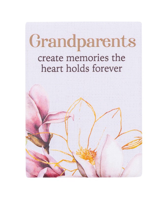 Blossom Grandparents Ceramic Magnet