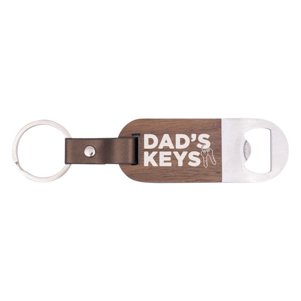 Fathers Day Keys Bottle Opener Keyring