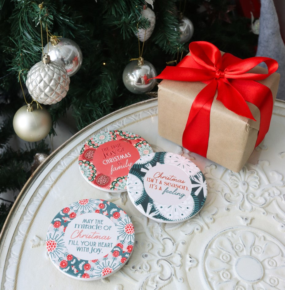 Christmas Feeling Ceramic Coaster