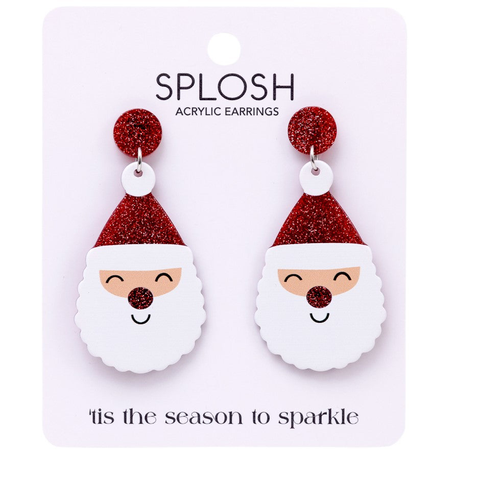 Christmas Santa Earrings