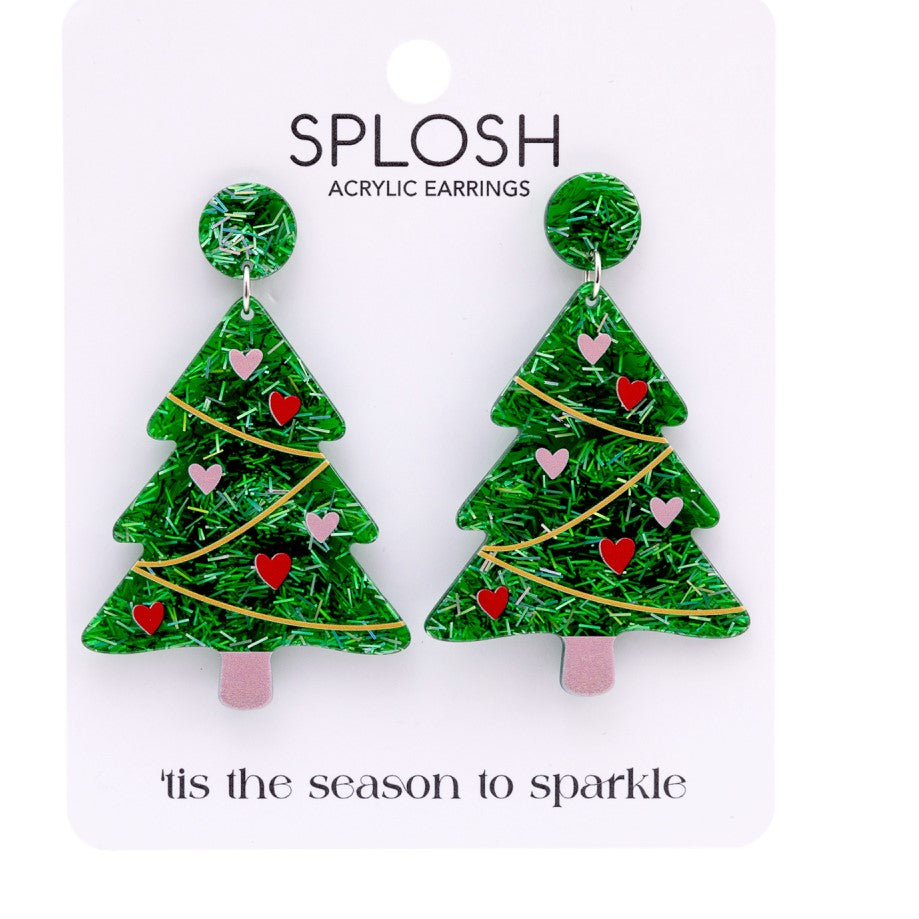 Christmas Tree Earrings