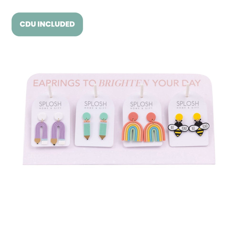 Teacher Rainbow Earrings