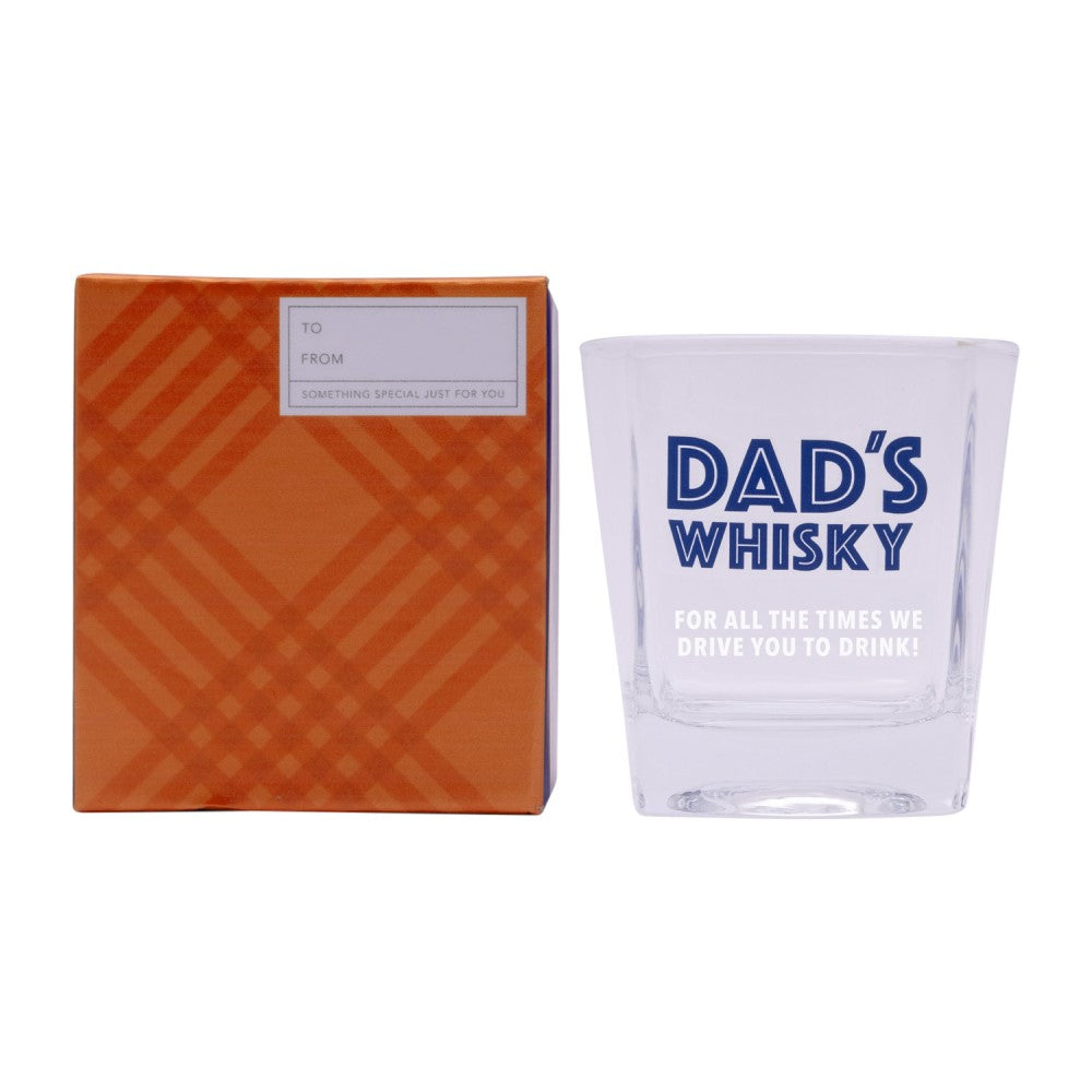 Fathers Day Dads Whisky Glass