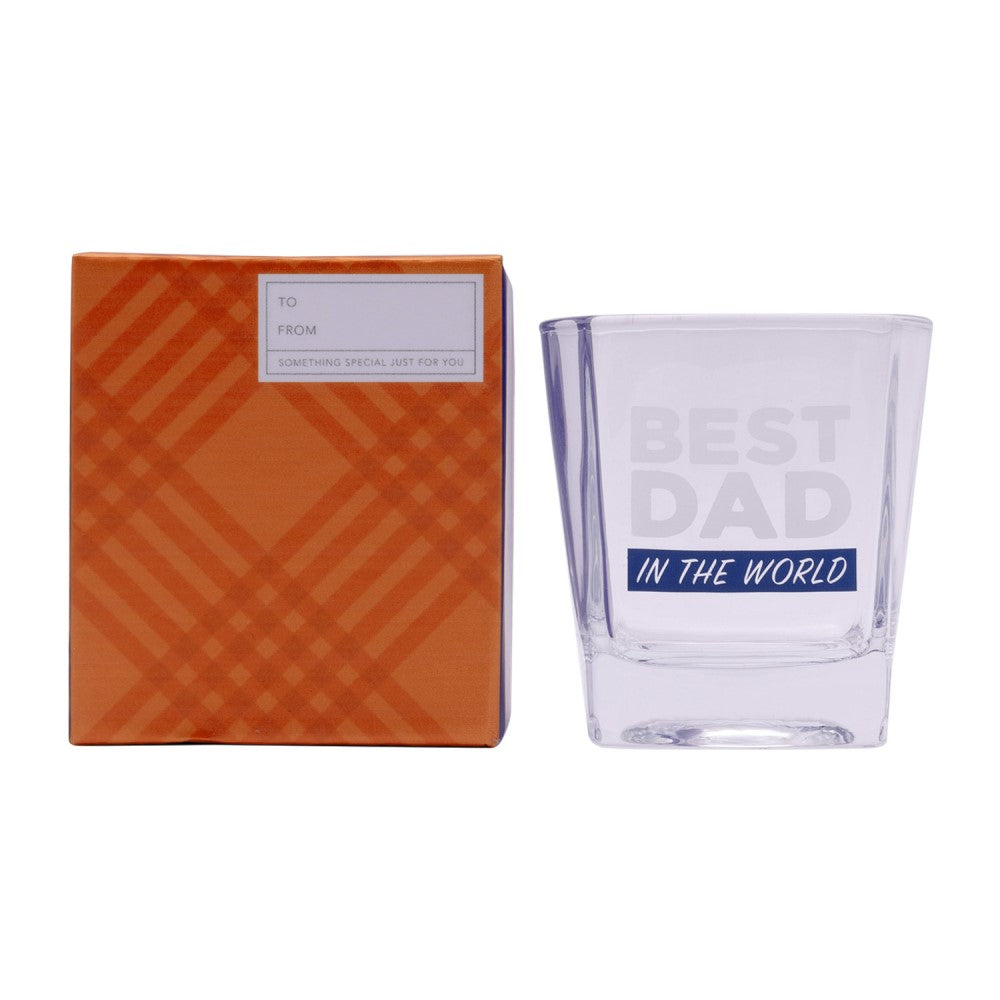 Fathers Day Best Dad Whisky Glass