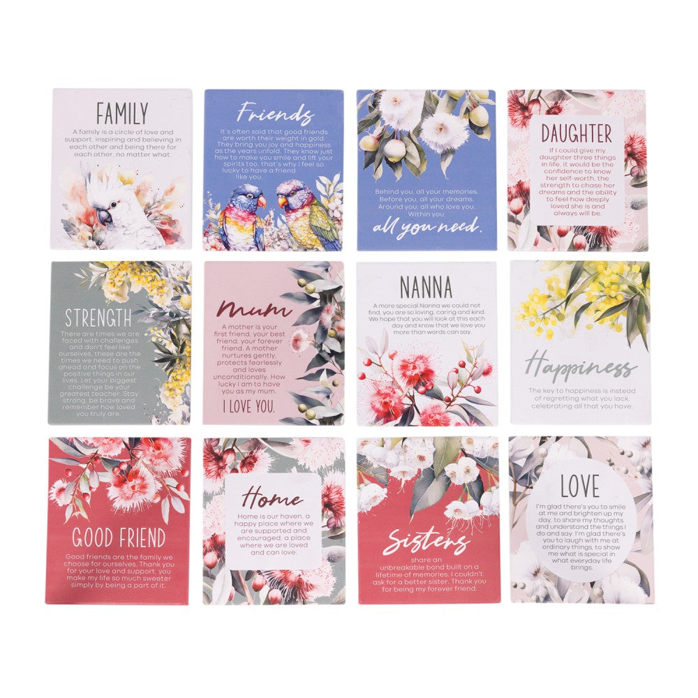 Native Blooms Happiness Verse