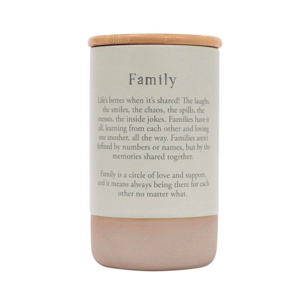 Heart Felt Jar - Family