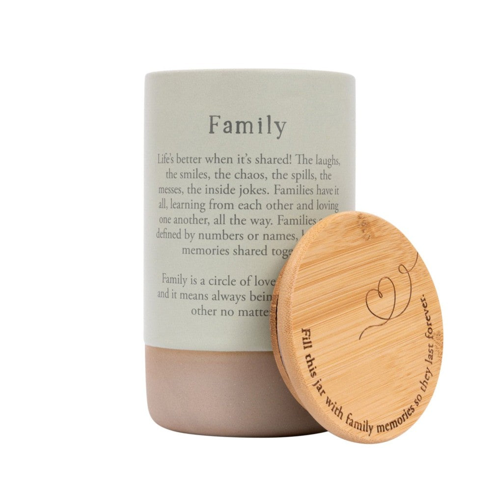 Heart Felt Jar - Family