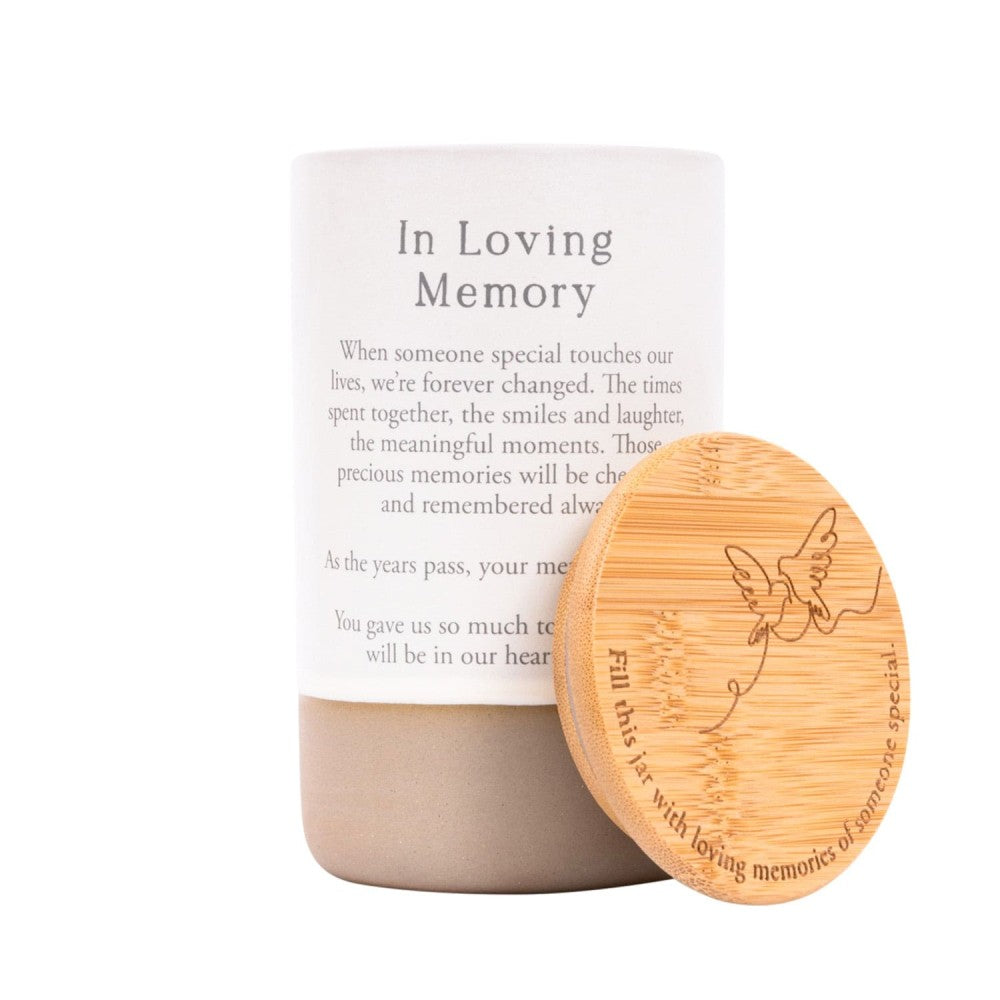 Heart Felt Jar - In Loving Memory