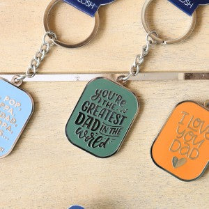 Fathers Day Keyring - Greatest