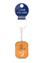Fathers Day Keyring - I Love You