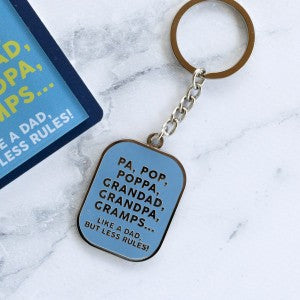 Father Day Keyring -  Pop