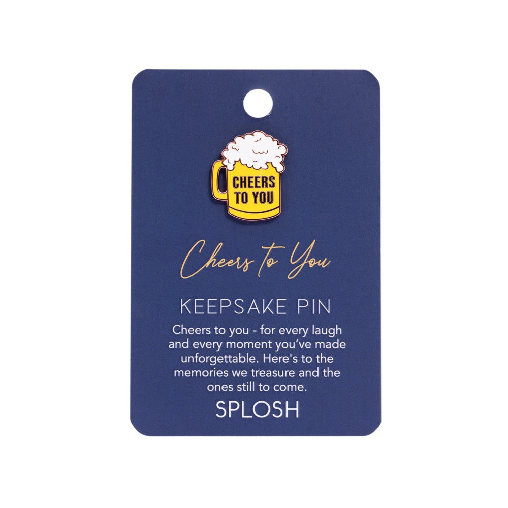 Fathers Day - Cheers Keepsake Pin