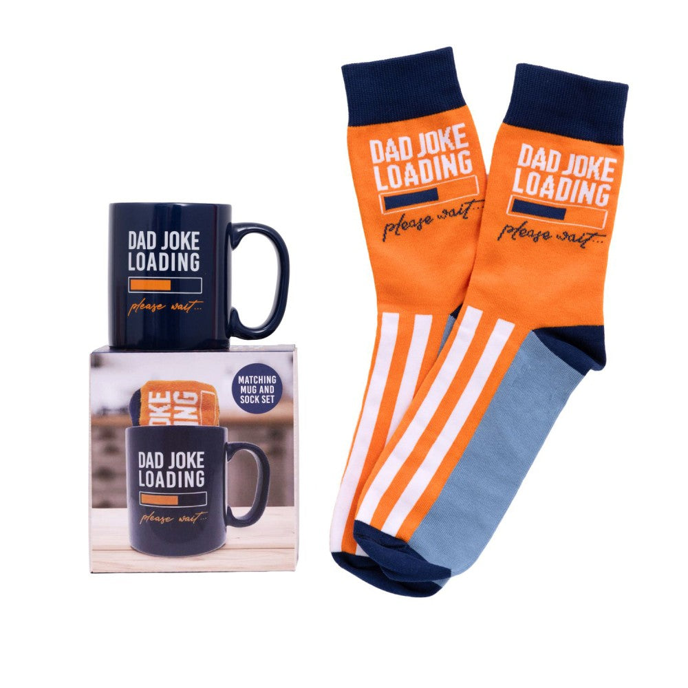 Fathers Day - Dad Joke Loading Mug & Sock Set