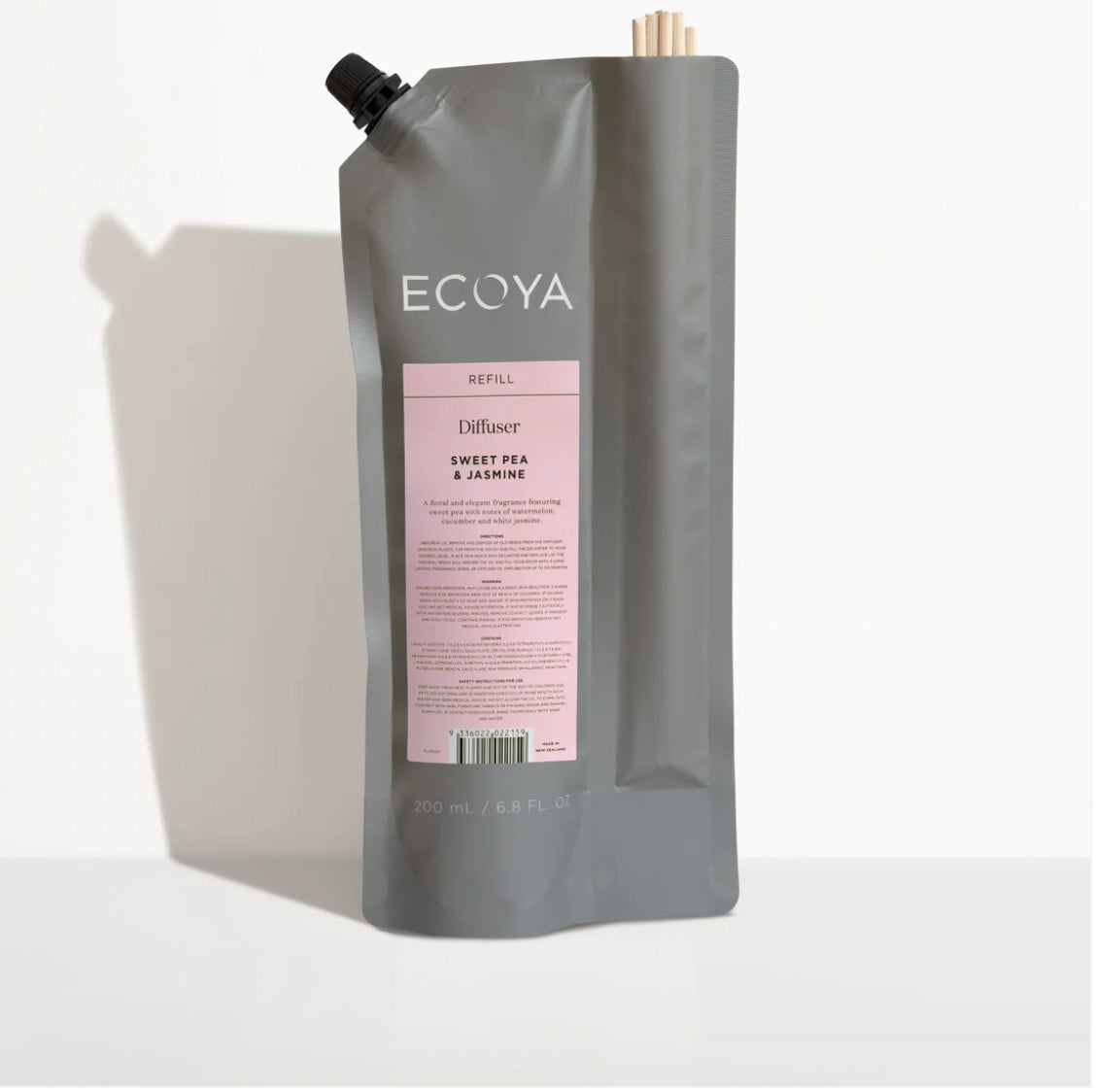 Ecoya Diffuser Refill - Sweet Pea & Jasmine