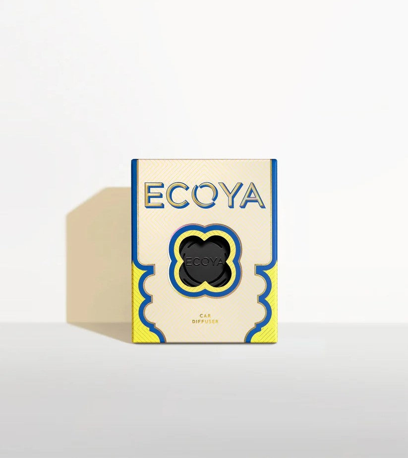 Ecoya Pear & Brandy Car Diffuser Holiday Collection