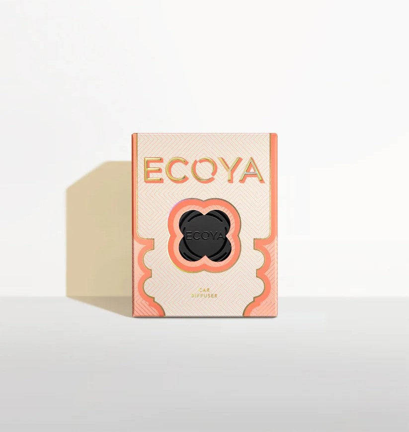 Ecoya Peachy Car Diffuser Holiday Collection