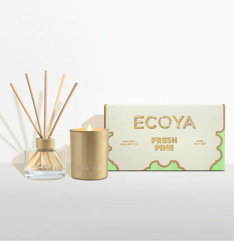 Ecoya Fresh Pine Mini Gift Set Holiday Colletion