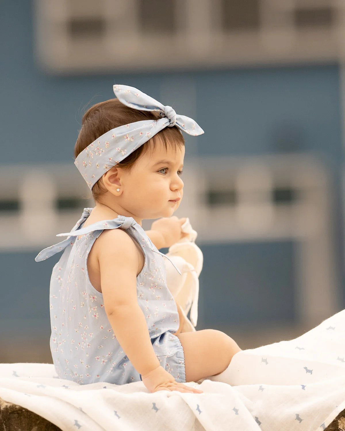 Baby Headband Nina- Dusk