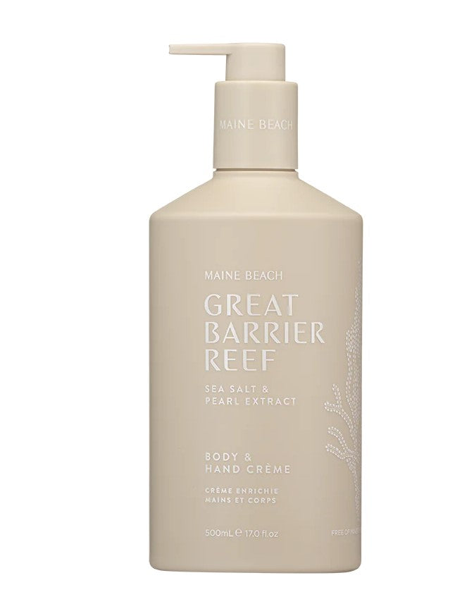 Great Barrier Reef Sea Salt Collcetion- Body & Hand Creme 500ml