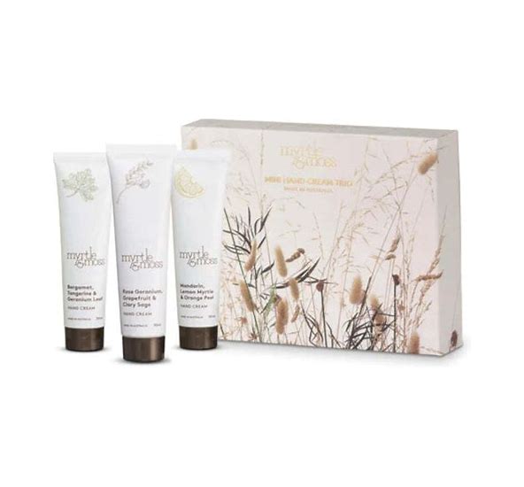 Myrtle & Moss Wild Grasses Mini Hand Cream Trip Pack