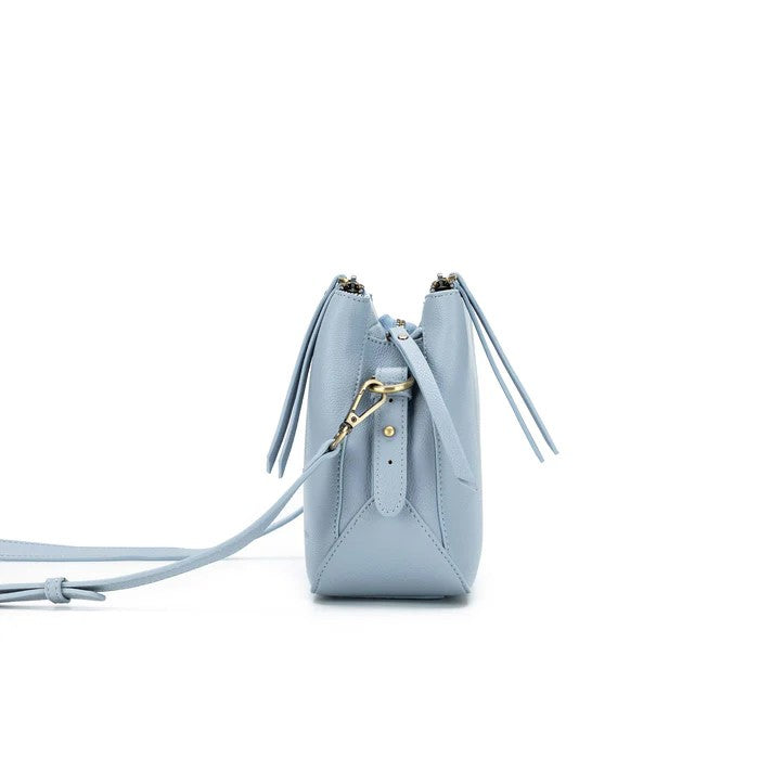 Daniella Chambray Crossbody Bag