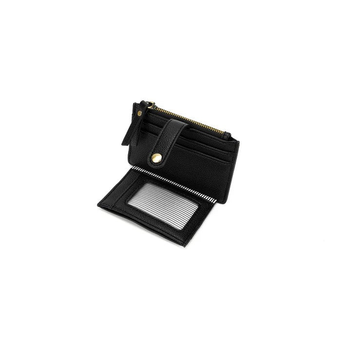 Mabel Black -  Card Holder/ Coin Pure Wallet