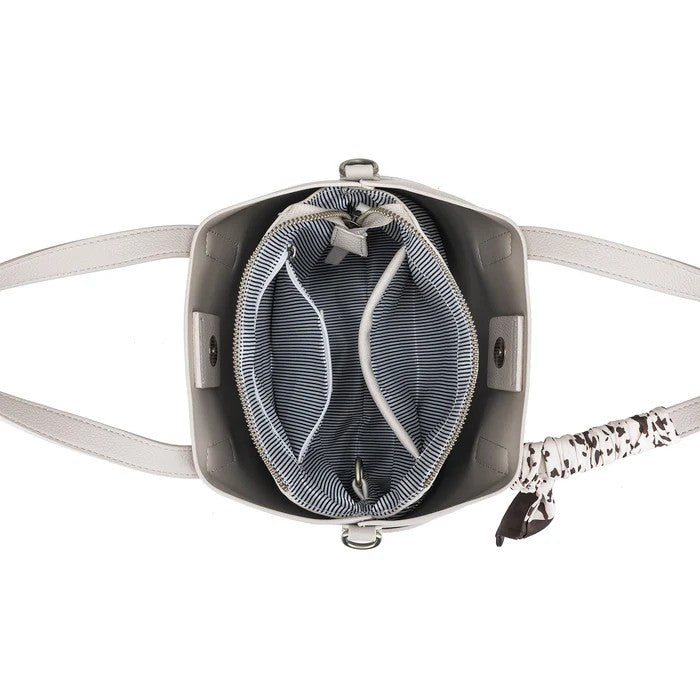 Amelie Oatmeal 2 Peice Top Handle Bag