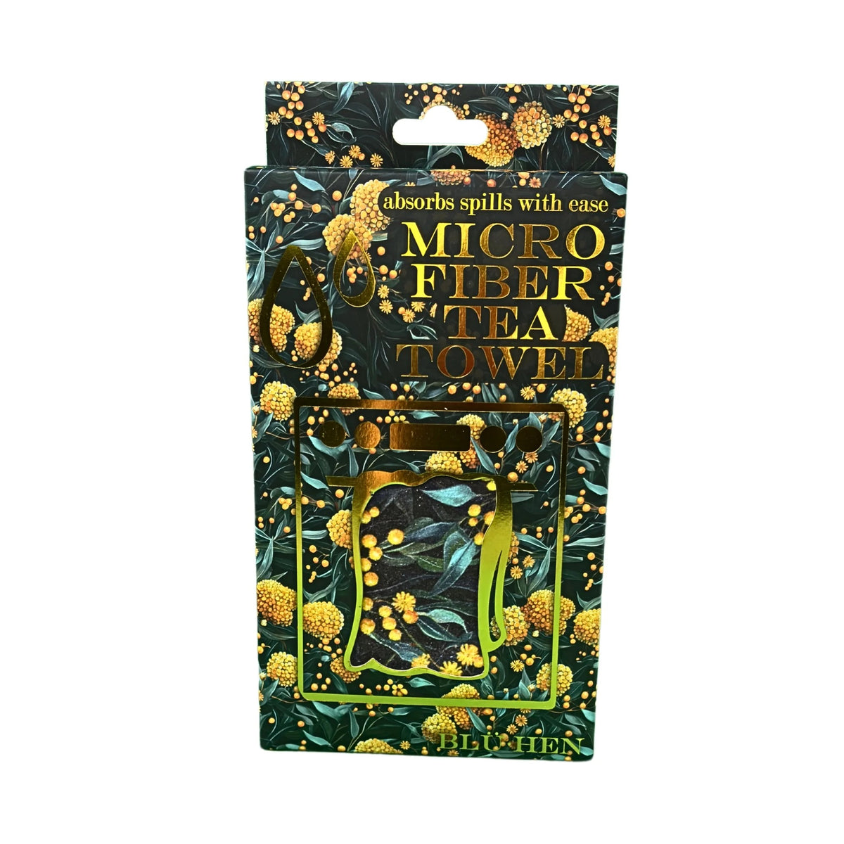 Micro Fiber Tea Towel - Golden Wattle